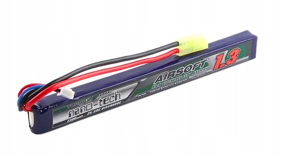 LiPO TURNIGY NANO-TECH 25C/50C 1300mAh 7,4V ASG