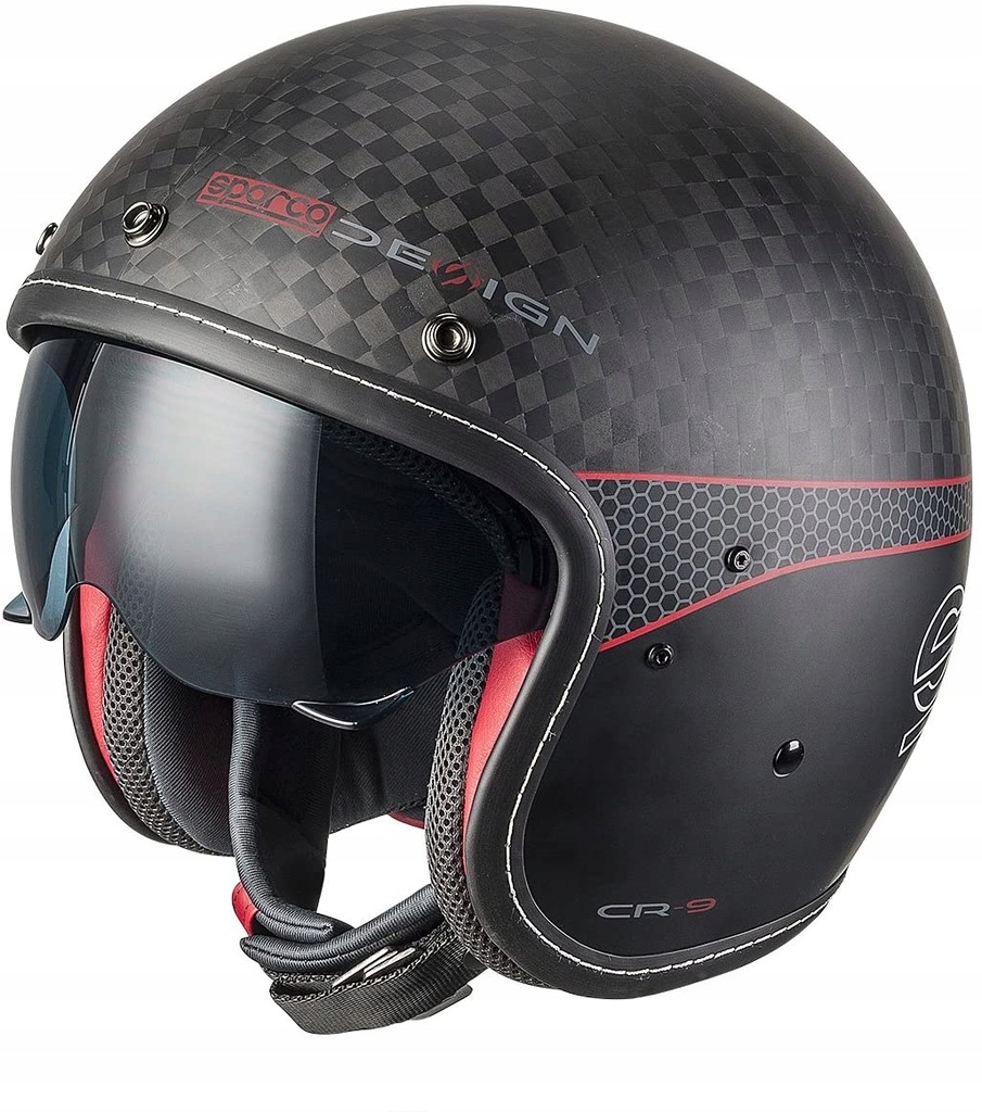 Kask motocyklowy Sparco Carbon, rozmiar XL