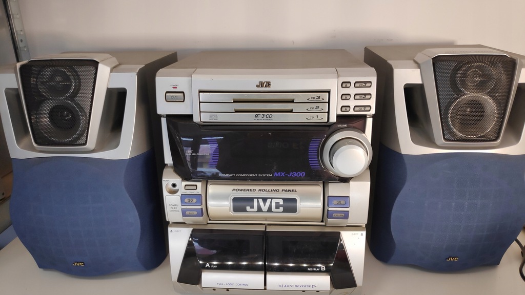 JVC Wieża MX-J300 Zmieniarka 3 CD