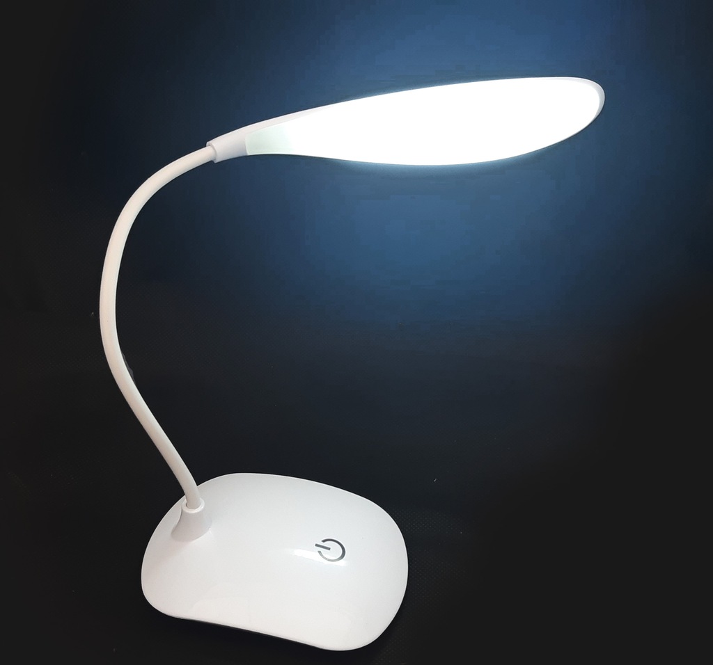 LAMPKA NOCNA BIURKOWA NA BIURKO 18 LED USB BATERIE - 8394326752