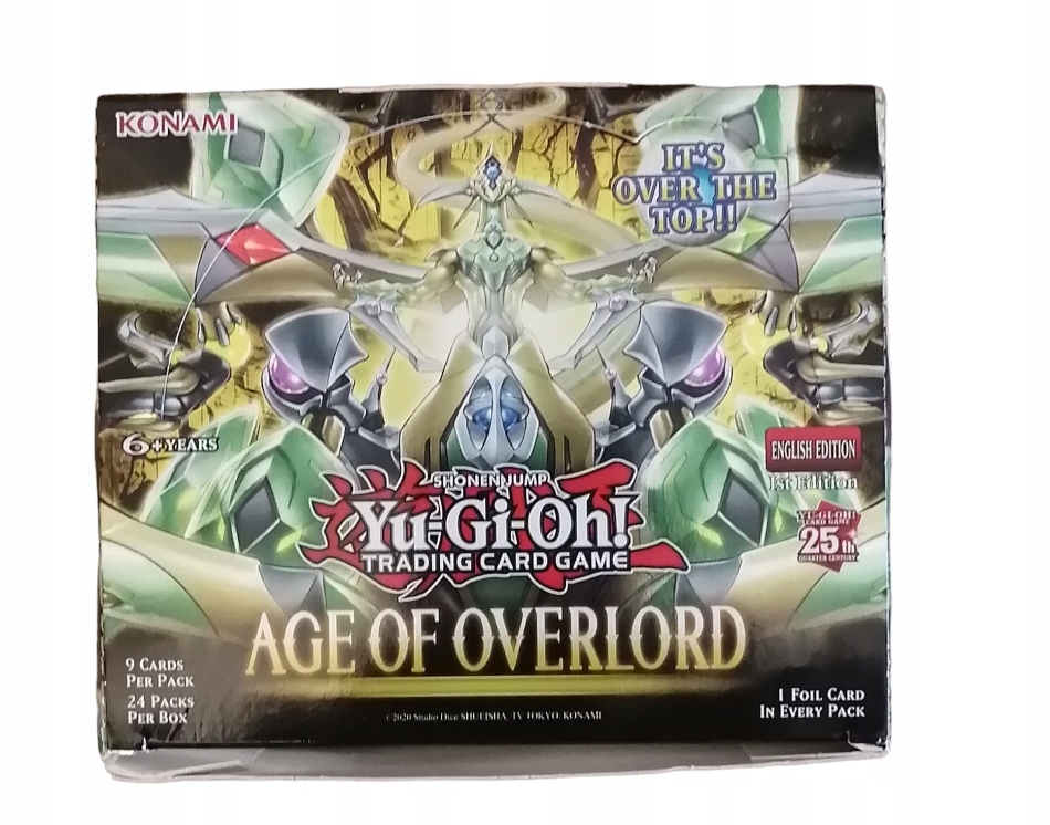 Yu-Gi-Oh! TCG: Age of Overlord KONAMI 216 kart UK