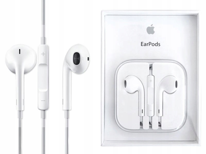 Zestaw słuchawkowy org. Apple EarPods iPhone 5 6 7