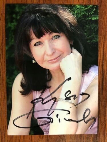 Krystyna Giżowska piosenkarka. Muzyk. Zdjęcie z autografem
