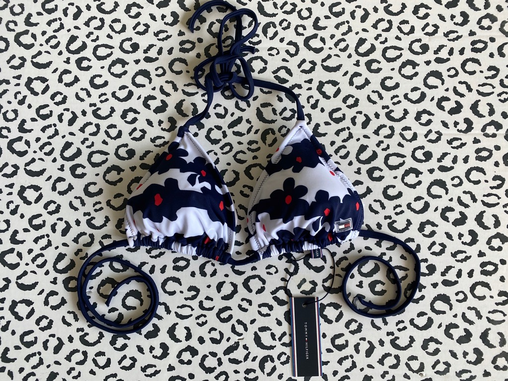 tommy hilfiger GÓRA OD BIKINI FLOWER TRIANGLE XS