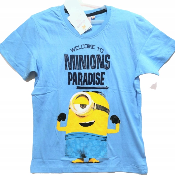 t-shirt chłopięcy MINIONKI rozmiar 140 POLECAM!