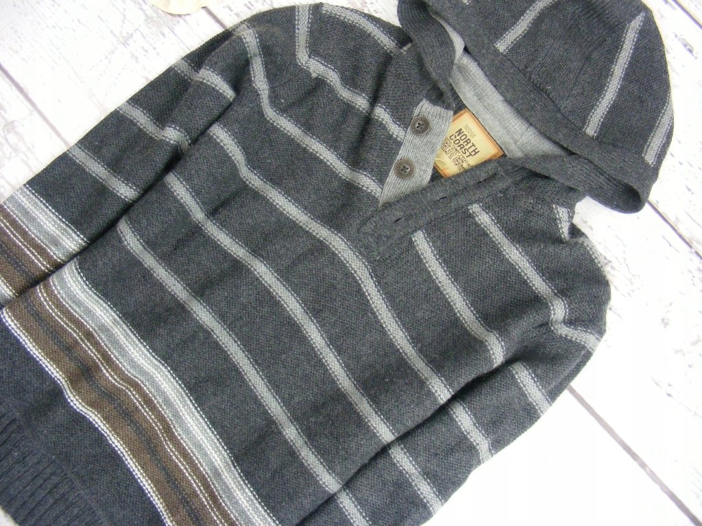 marks&spencer north ciepły sweter wełna XL XXL