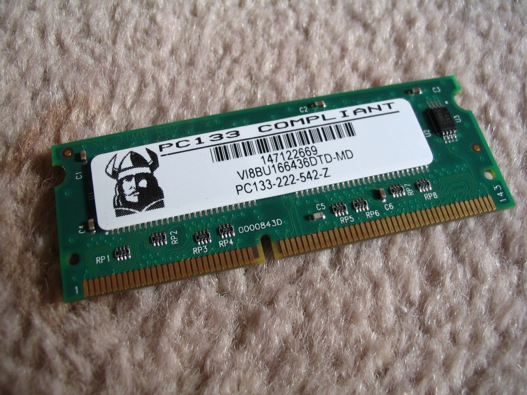 128MB SODIMM DRAM do Cisco 1841