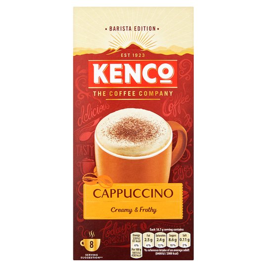Douwe Egberts Kenco Cappuccino - 8 Saszetek UK