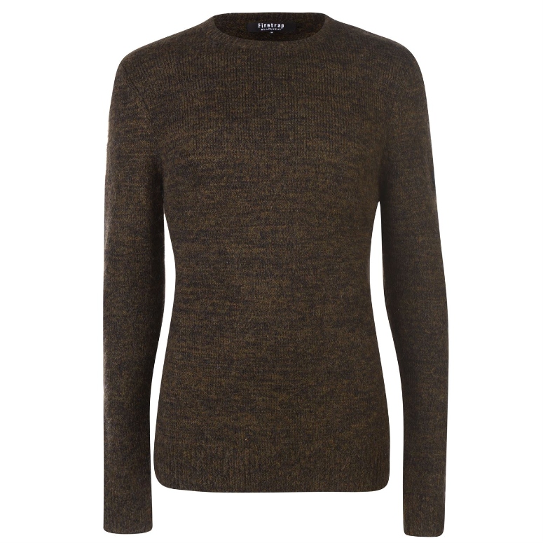 V8226 Firetrap Mohair Knitted SWETER męski M