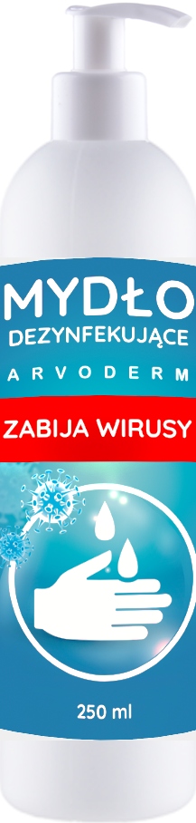 MYDŁO DEZYNFEKUJĄCE ZABIJA WIRUSY AVRODERM 250ML