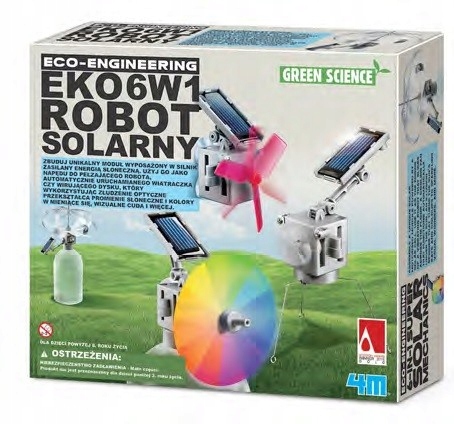 4M Eko robot solarny 6-w-1