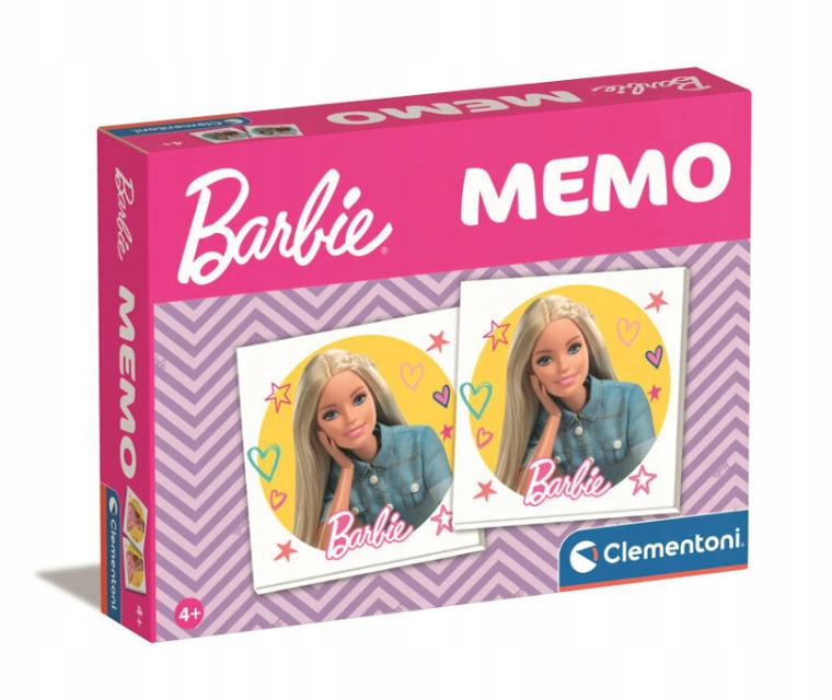 Gra pamięciowa MEMO BARBIE CLEMENTONI