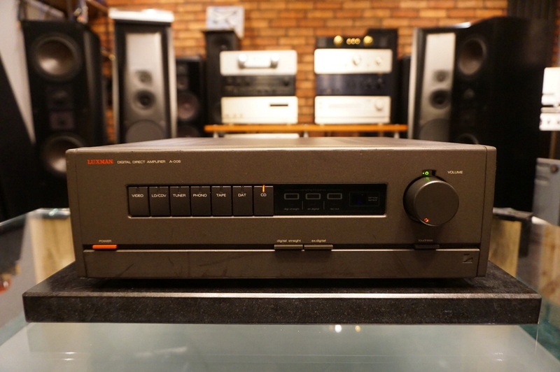 LUXMAN A-008 ! Rzadki wzmacniacz z DAC !OKAZJA