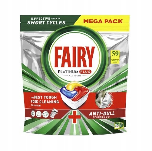 FAIRY Platinum Plus 59 sztuk IMPORT