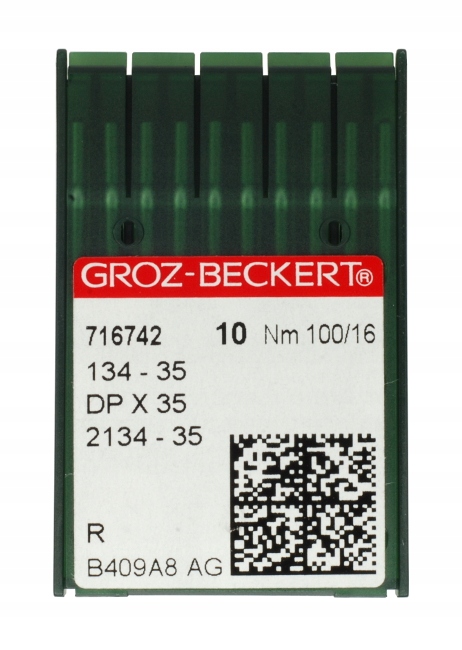 135x5 100 R Groz-Beckert igły szwalnicze do maszyn