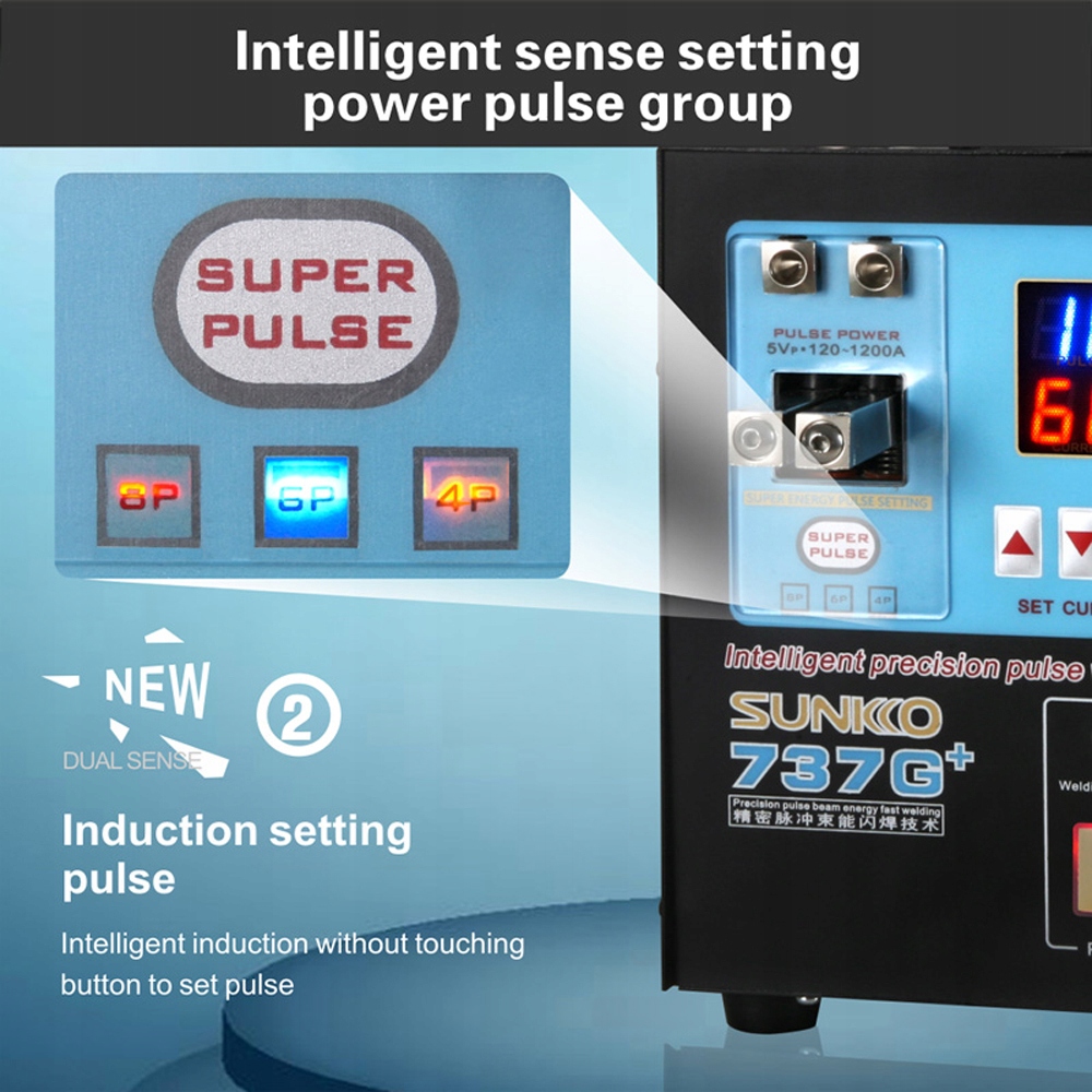 SUNKKO 737G+ Zgrzewarka punktowa - 8728108622 - oficjalne archiwum Allegro