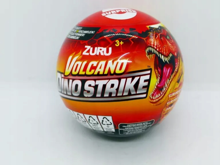 ZURU VOLCANO DINO STRIKE KULA NIESPODZIANKA 8,5CM