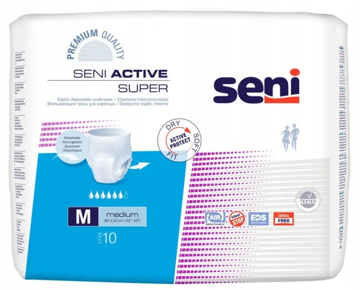 Seni Active Super M 10 sztuk