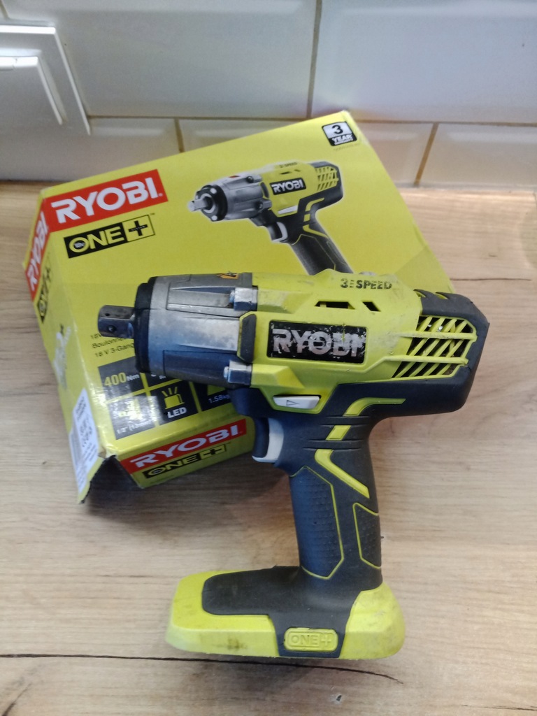 Klucz udarowy akumulatorowy Ryobi R18IW3 - 12759695910 - oficjalne ...