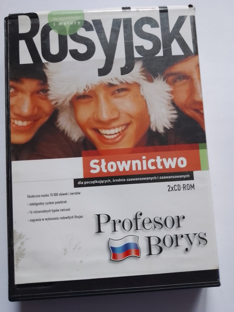 Rosyjski Słownictwo Profesor Borys 2 × CD ROM