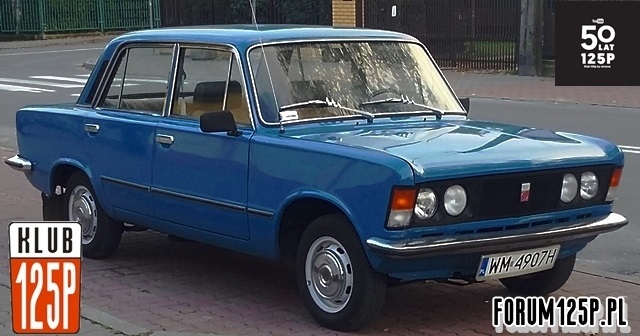 Fiat 125p podróż do przeszłości - Mińsk Maz