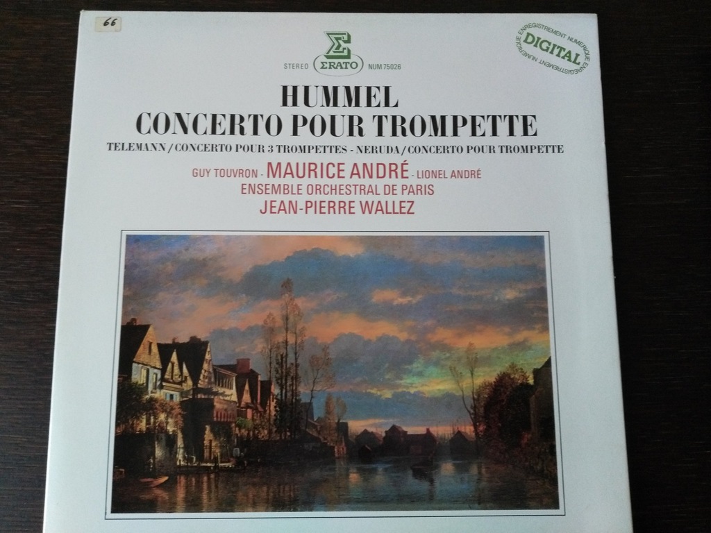 M Andre HUMMEL Concerto TELEMANN J-P WALLEZ ERATO