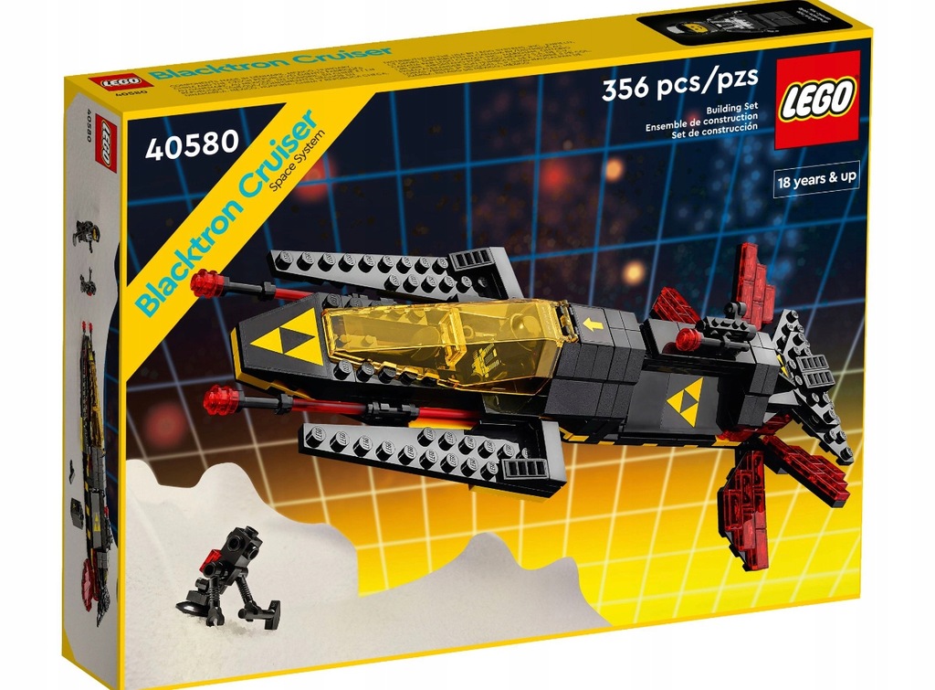 Lego 40580 Space Krążownik Blacktron NOWE