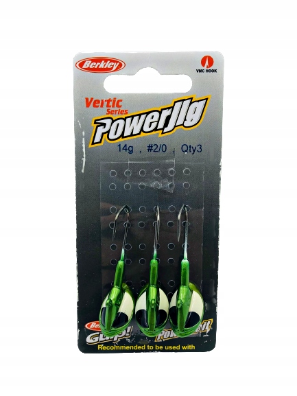 BERKLEY GŁÓWKA JIGOWA POWERJIG 14 g 3 szt 2/0