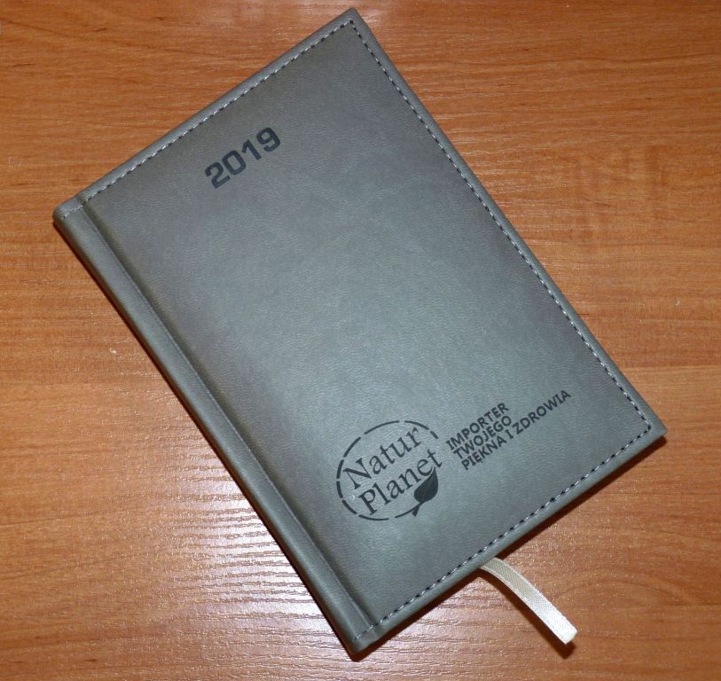 Kalendarz książkowy 2019 - Nowy kalendarzyk notes