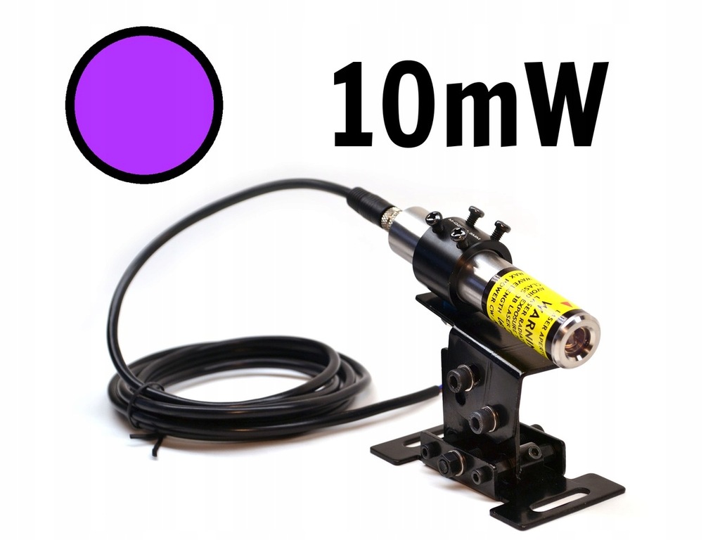 Laser liniowy fioletowy 10mW IP67 405nm LAMBDAWAVE