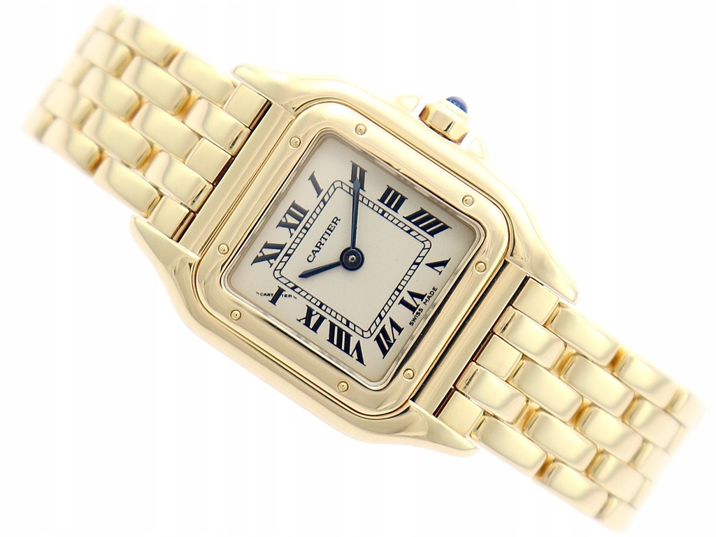 DAMSKI CARTIER PANTHERE 18K ZŁOTO 22MM W25022B9