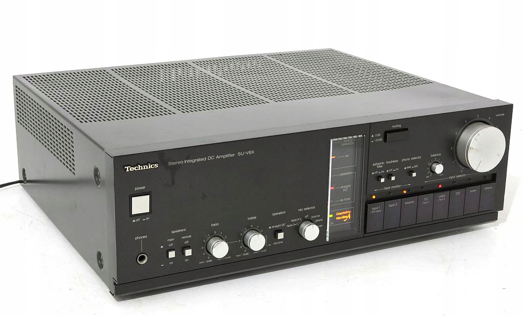 TECHNICS SU-V6X POTĘŻNY WZMACNIACZ STEREO !