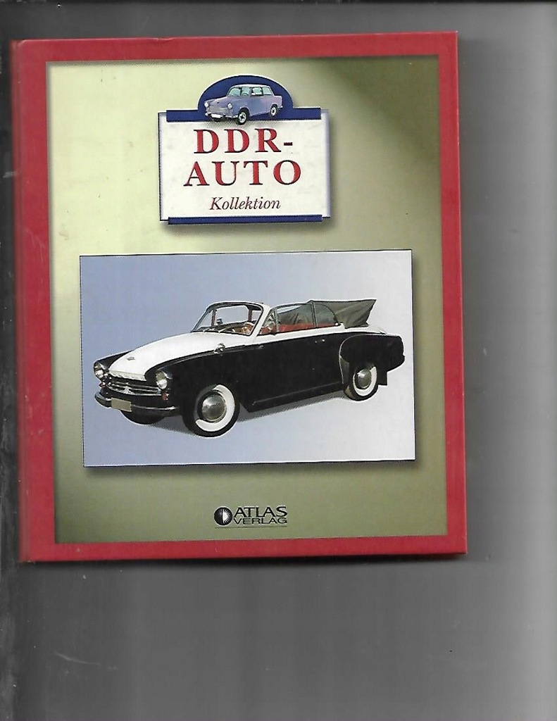 DDR Auto Kolektion Atlas Verlag 32 prospekty