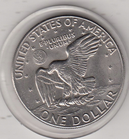 USA 1 dollar 1974 D okolo mennicza