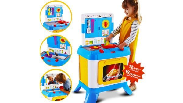 Fisher Price Kuchnia 3w1 Angielski FDF06