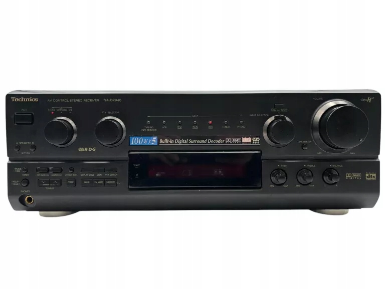 WZMACNIACZ TECHNICS SA-DX940 80DB 100W