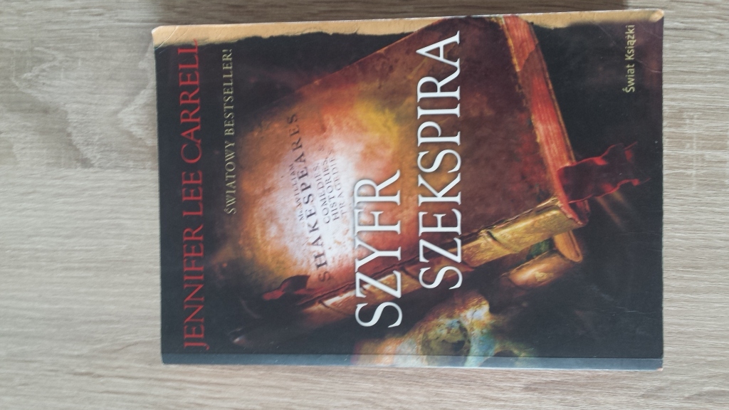 Szyfr Szekspira Jennifer Lee Carrell bestseller