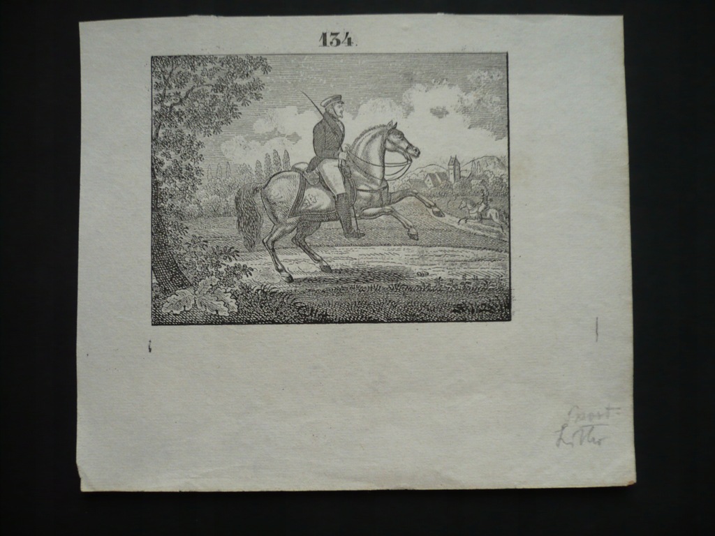 zwiad konny, oryg. 1832