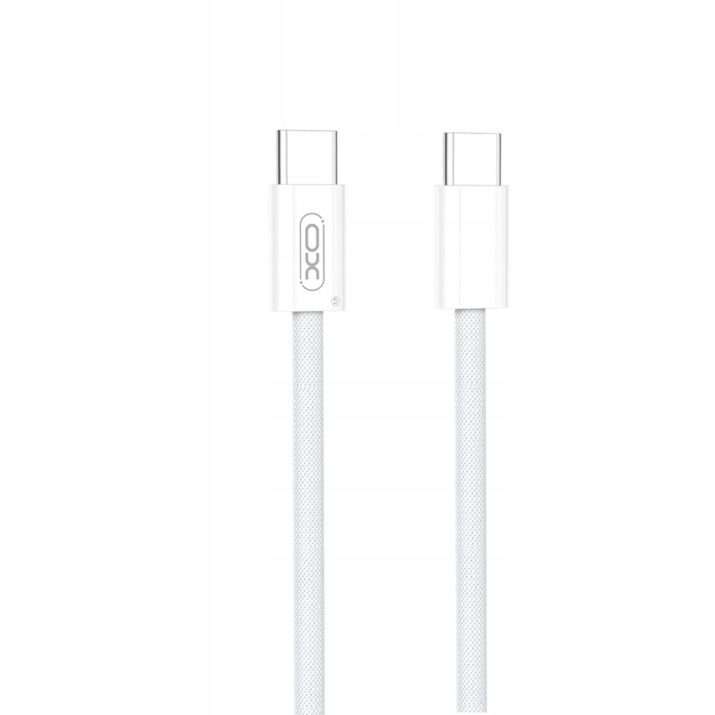 XO KABEL NB-Q260A PD USB-C/USB-C 60W BIAŁY 1m