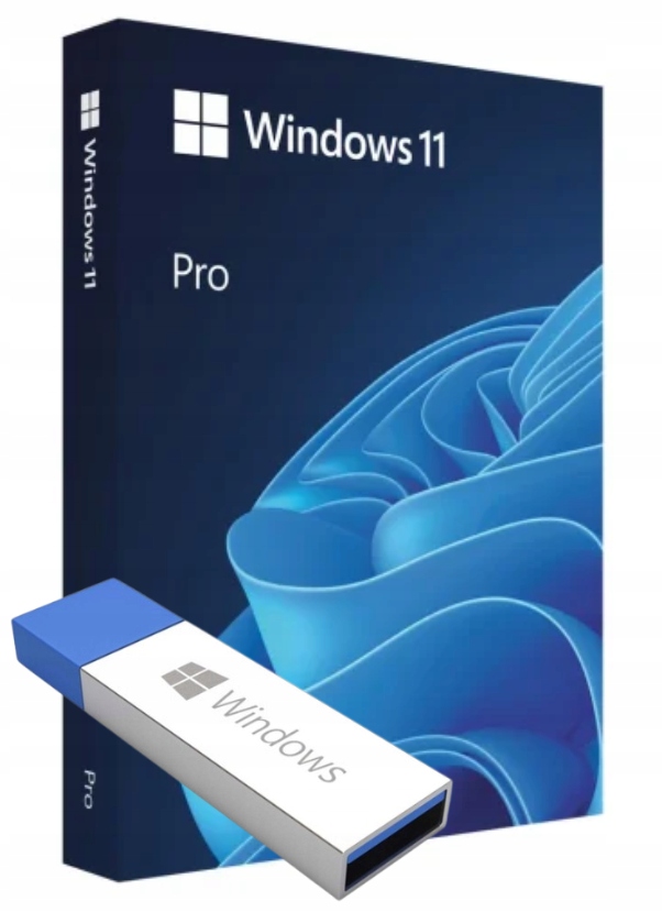 System Operacyjny Microsoft Windows 11 PRO wersja pudełkowa BOX USB
