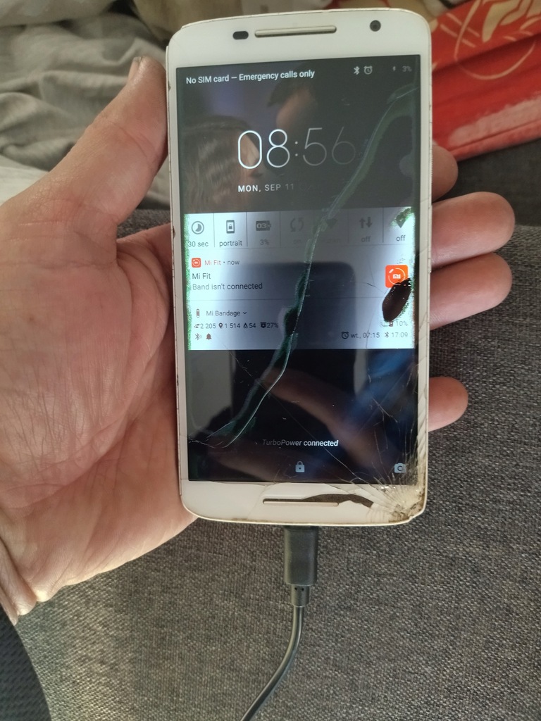 Motorola Moto X Play xt1562 biała