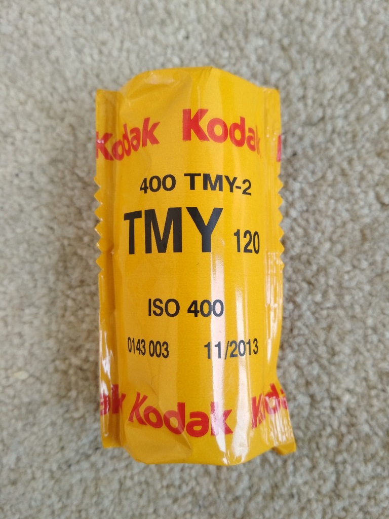 Kodak T-MAX TMY-2 400 120 Negatyw cz-b, BW 6x6 6x9