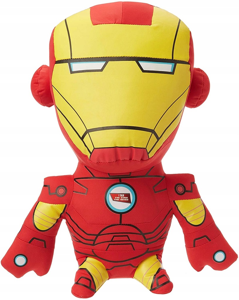 K2515 MARVEL PLUSZOWY MÓWIĄCY IRON MAN 38CM