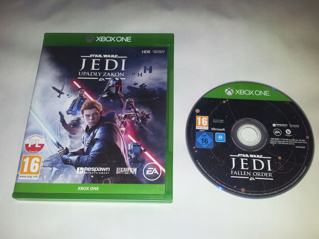 Jedi: Upadły Zakon --- Xbox One + Series X --- PL - 12240168955 - oficjalne  archiwum Allegro
