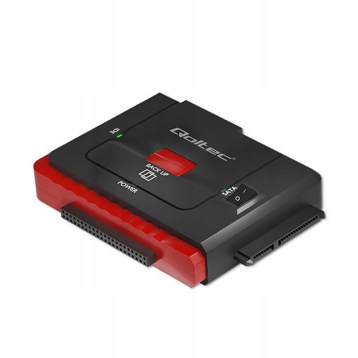 Qoltec Adapter USB 3.0 do dysków SATA III i IDE, 5 Gb/s, Plug&Play