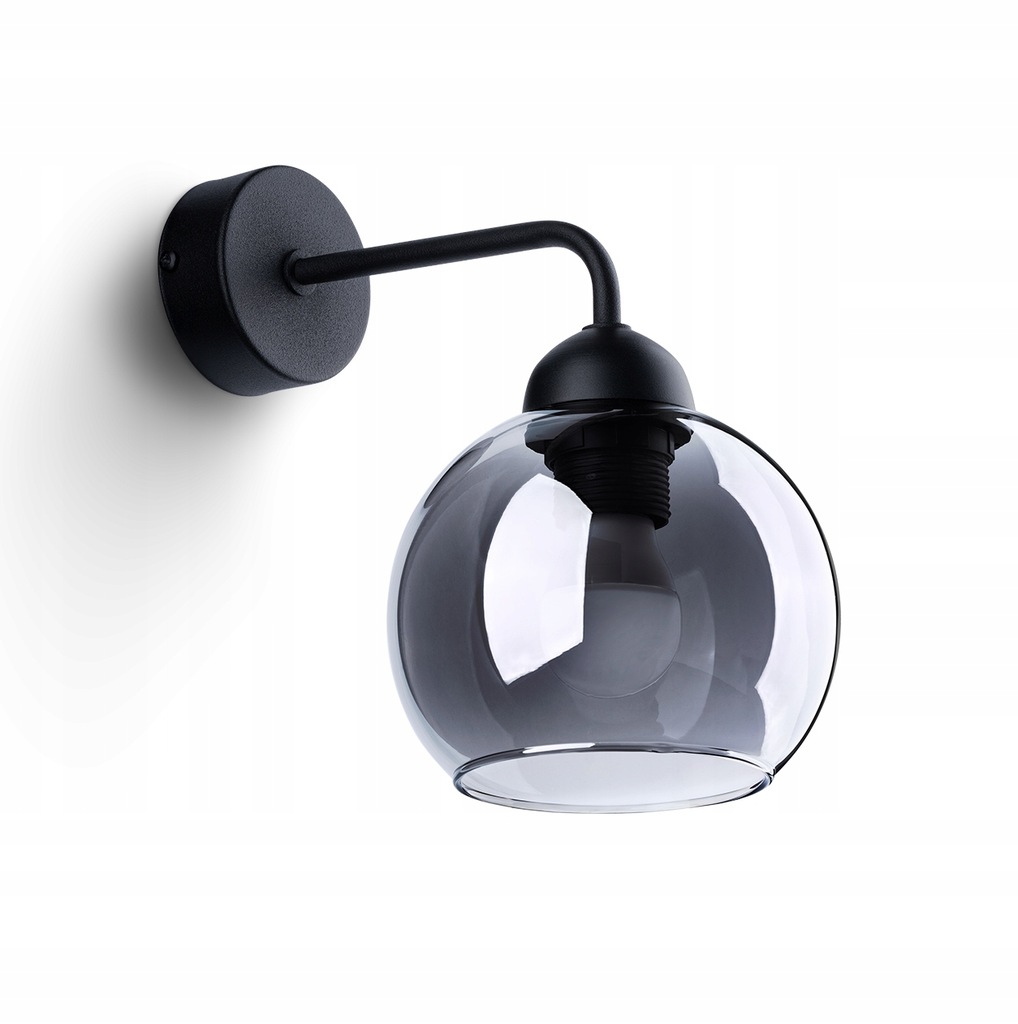 KINKIET SOLLUX ALINO SL.1139 CZARNY / DYMIONY