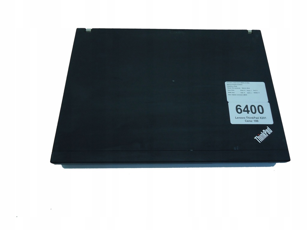 Laptop Lenovo ThinkPad X201 (6400)