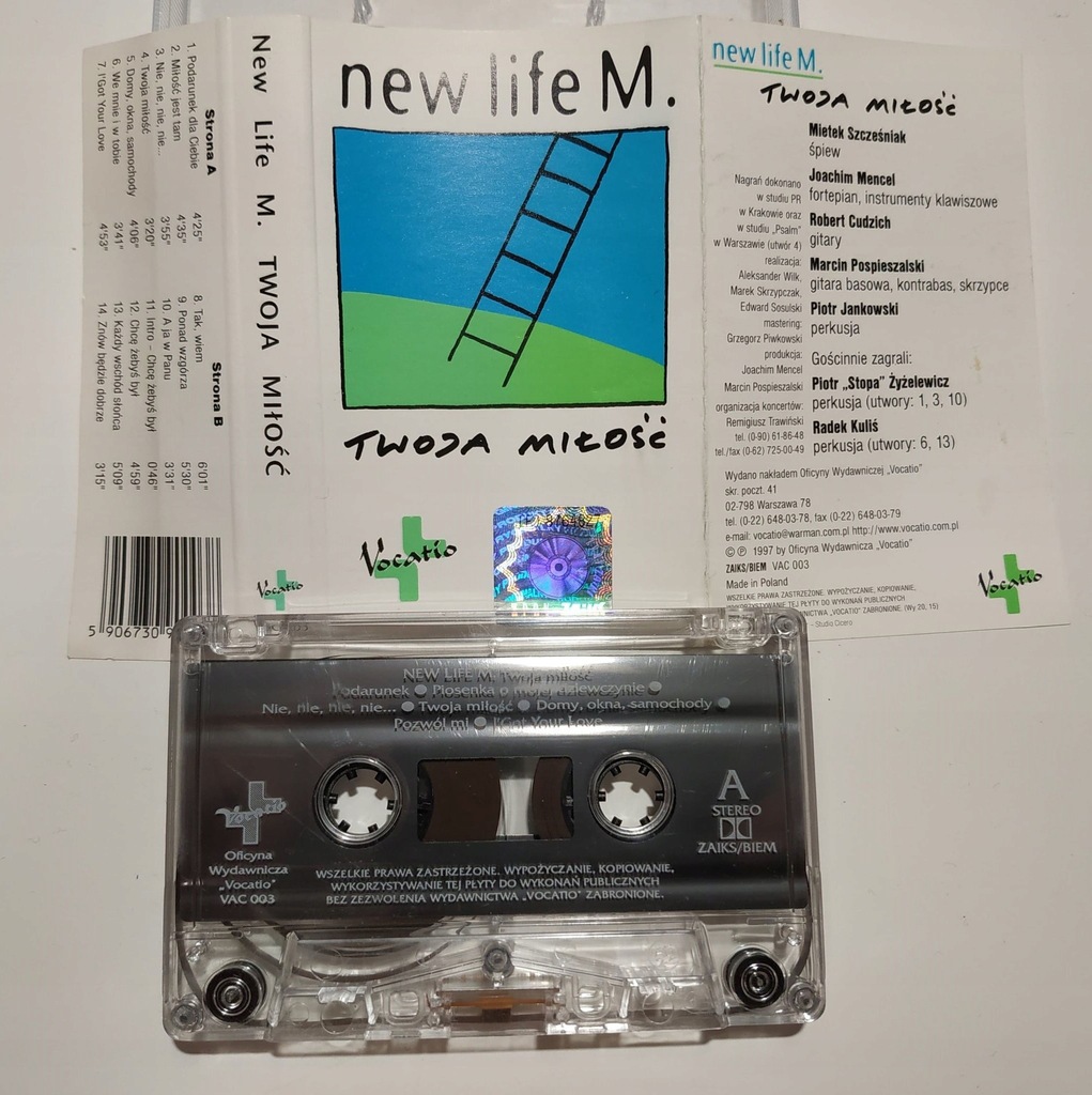 New Life M. Twoja Miłość MC KASETA