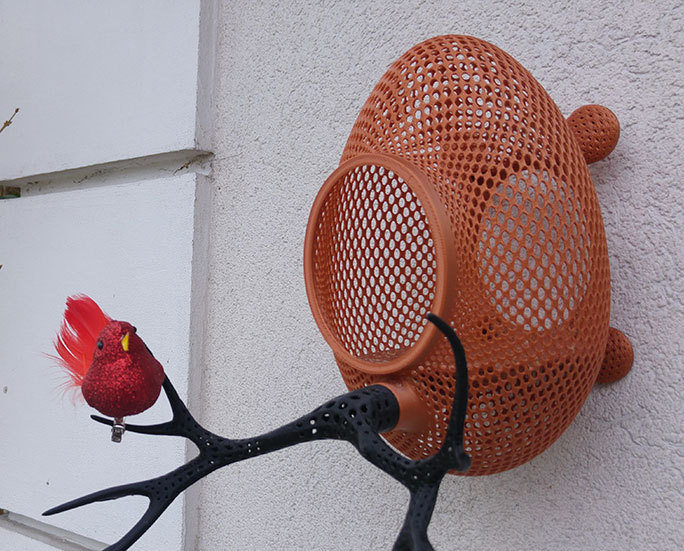 Karmnik dla ptaków - druk 3D