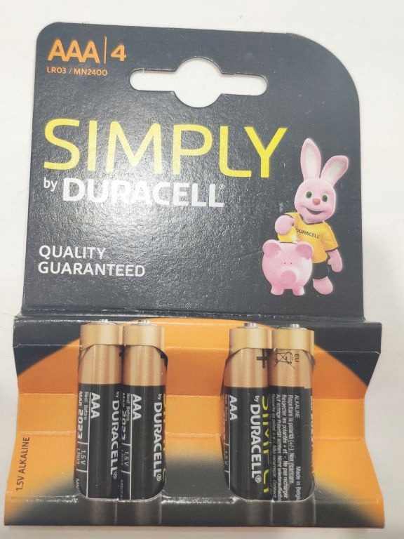 BATERIE DURACELL SIMPLY AAA 4